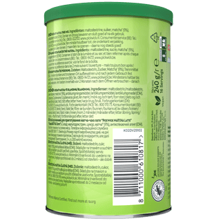 Pickwick matcha chai latte back